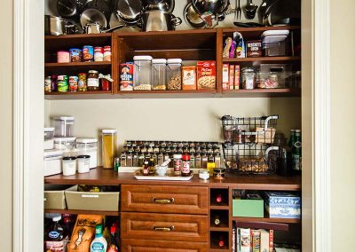 Pantry in Reach-In Closet