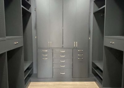 Graphite Walk In Closet